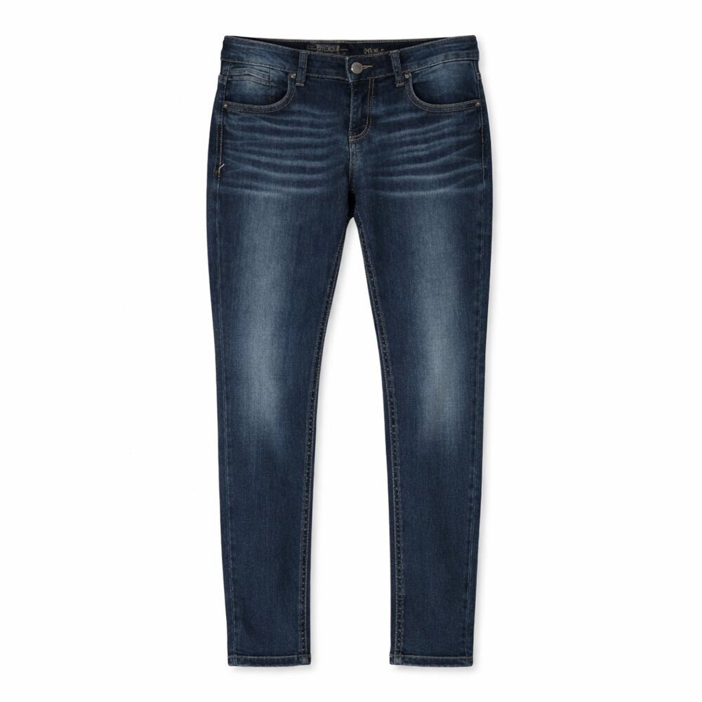 BUCKLE BLACK Fit No 76 Dark Wash Skinny Jeans Size 29 x 32 (see measurements)
